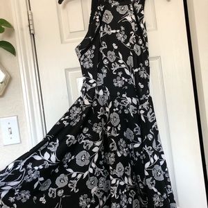 High-neck black dress from Dillard’s